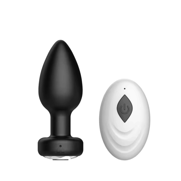 Vibrador Plug Anal com Controle